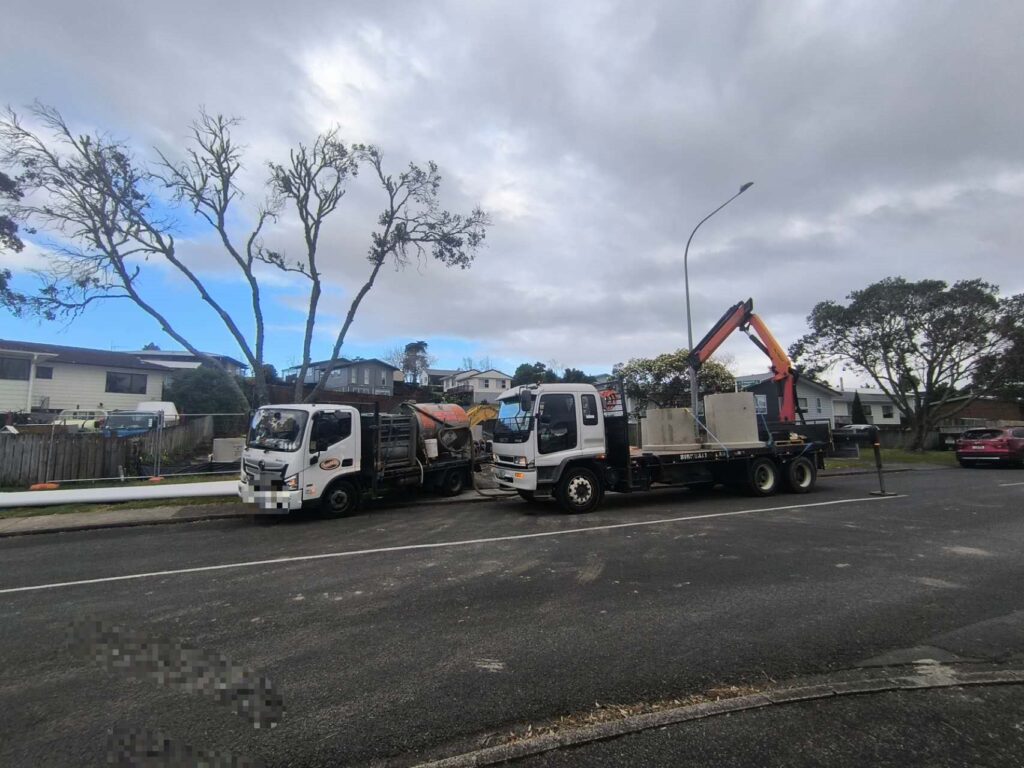 Public drainage site works