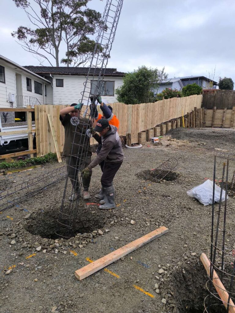 Foundation pile reinforcement